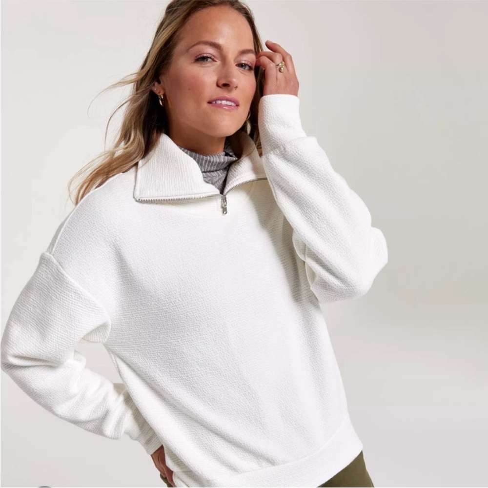 CALIA 1/4 Zip-Up Sweater XS